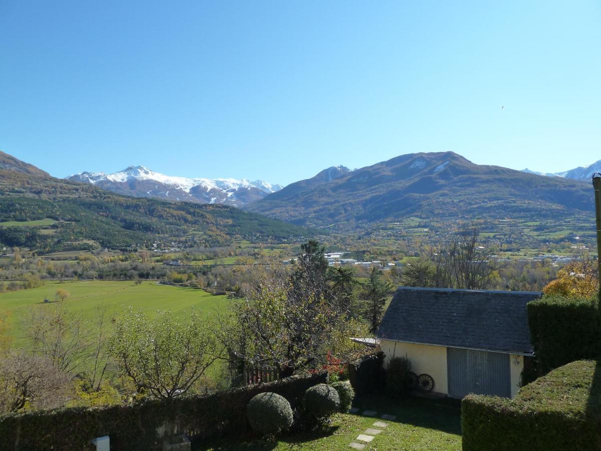 Vue Sur Les Montagnes Lägenhet Embrun Exteriör bild