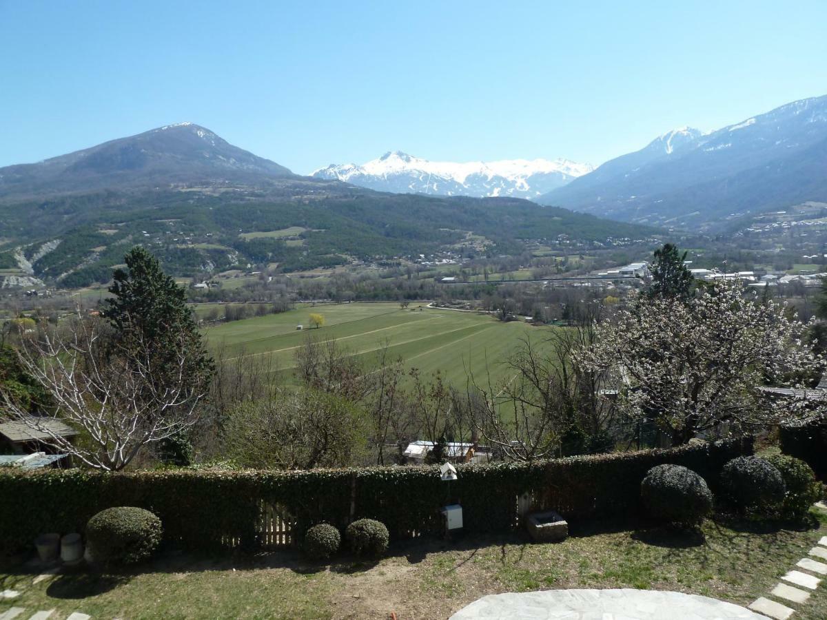 Vue Sur Les Montagnes Lägenhet Embrun Exteriör bild